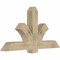 Ekena Millwork Redmond Rough Sawn Timber Gable Bracket, Douglas Fir, 60"W x 32"H x 6"D x 6"F, 13/12 Pitch GBW060X32X0606RED00RDF - alternate 2